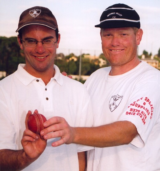 Mick Cumbo (left) and Darren Nagle.